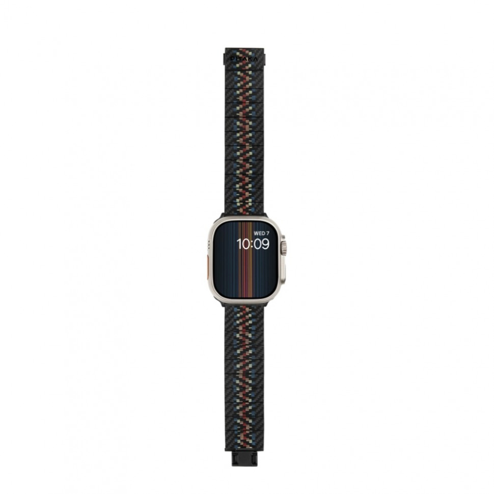 Браслет PITAKA Carbon Link серия Modern Rhapsody для Apple Watch (38/40/41/42/44/45/49MM.) Браслет PITAKA Carbon Link серия Modern Rhapsody для Apple Watch (38/40/41/42/44/45/49MM.)