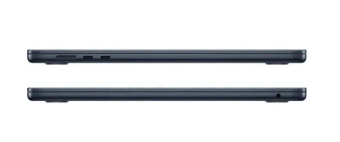 Ноутбук Apple MacBook Air 15" Midnight (Early 2024) MC9G4 (8C CPU/10C GPU/M3/16Гб/256 SSD)