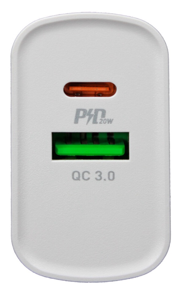 Сетевое зарядное устройство Hoco C80A PD20W Type-C to Type-C белый