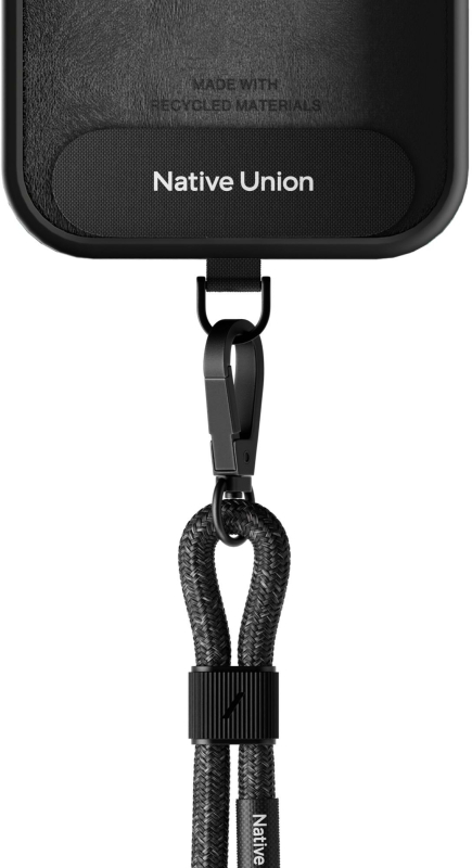 Регулируемый нейлоновый шнурок, Native Union CITY SLING, черный