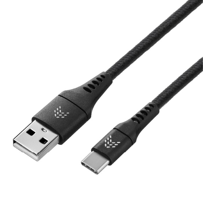 Кабель Rocket Contact USB-A - USB-C, черный, 1м