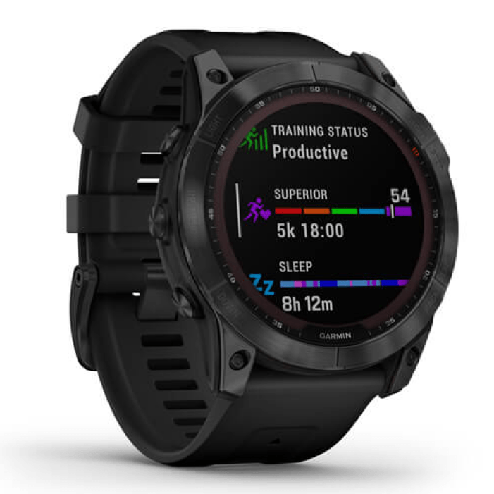 Умные часы Garmin Fenix 7X Sapphire Solar Black DLC Titanium Whit Black Band Умные часы Garmin Fenix 7X Sapphire Solar Black DLC Titanium Whit Black Band