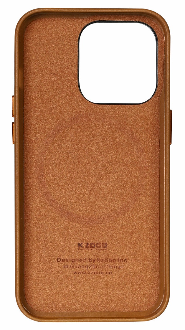 Чехол KZDOO Mag Noble Collection для iPhone 15 Pro Max, коричневый Чехол KZDOO Mag Noble Collection для iPhone 15 Pro Max, коричневый