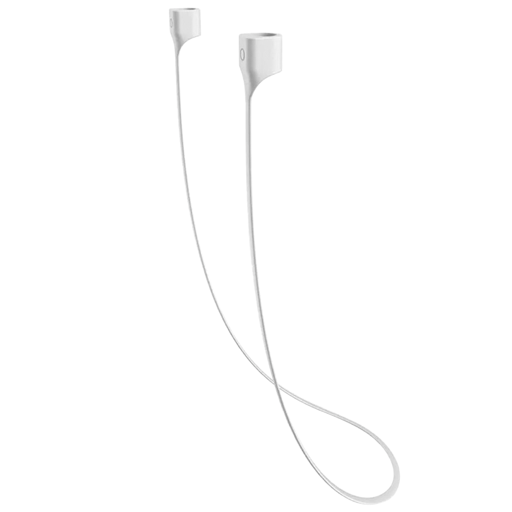 Силиконовый шнурок Deppa для AirPods, белый