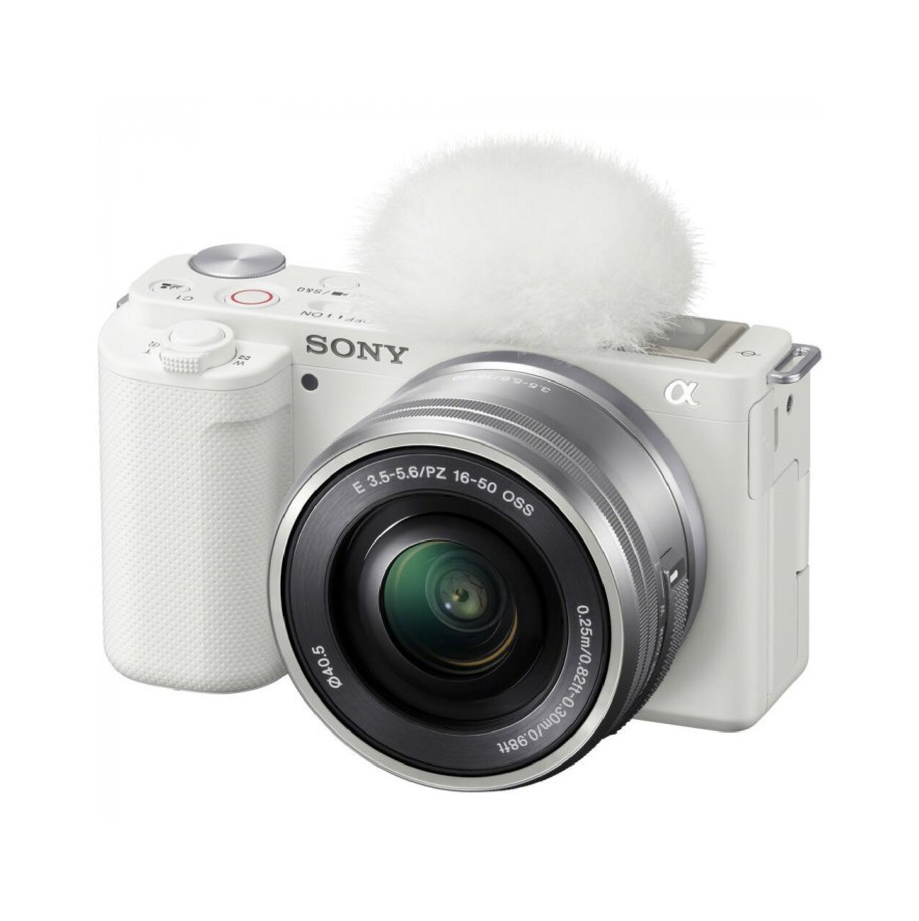 Беззеркальный фотоаппарат Sony ZV-E10L Kit 16-50 mm, белый