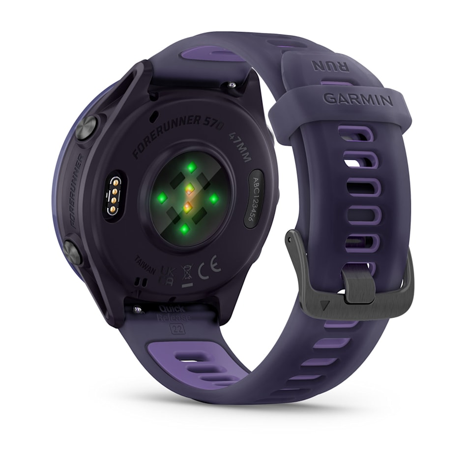 Умные часы Garmin Forerunner 570 47 Indigo with Indigo/Translucent Imperial Purple