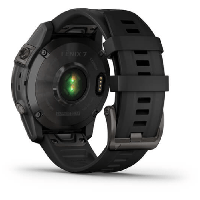 Умные часы Garmin Fenix 7 Sapphire Solar Black DLC Titanium Black Band Умные часы Garmin Fenix 7 Sapphire Solar Black DLC Titanium Black Band