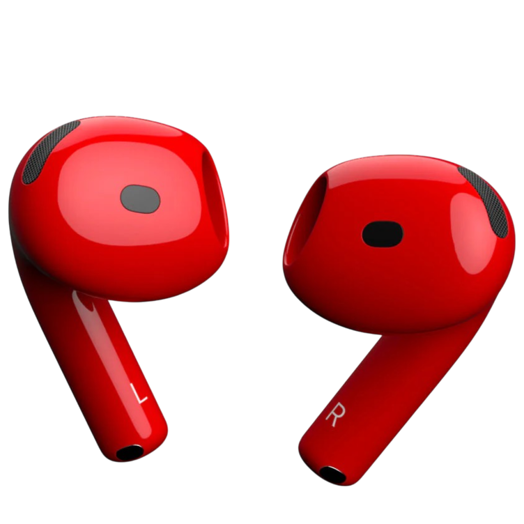 Наушники беспроводные Apple AirPods 4 (MXP93) с шумоподавлением - Red Glossy