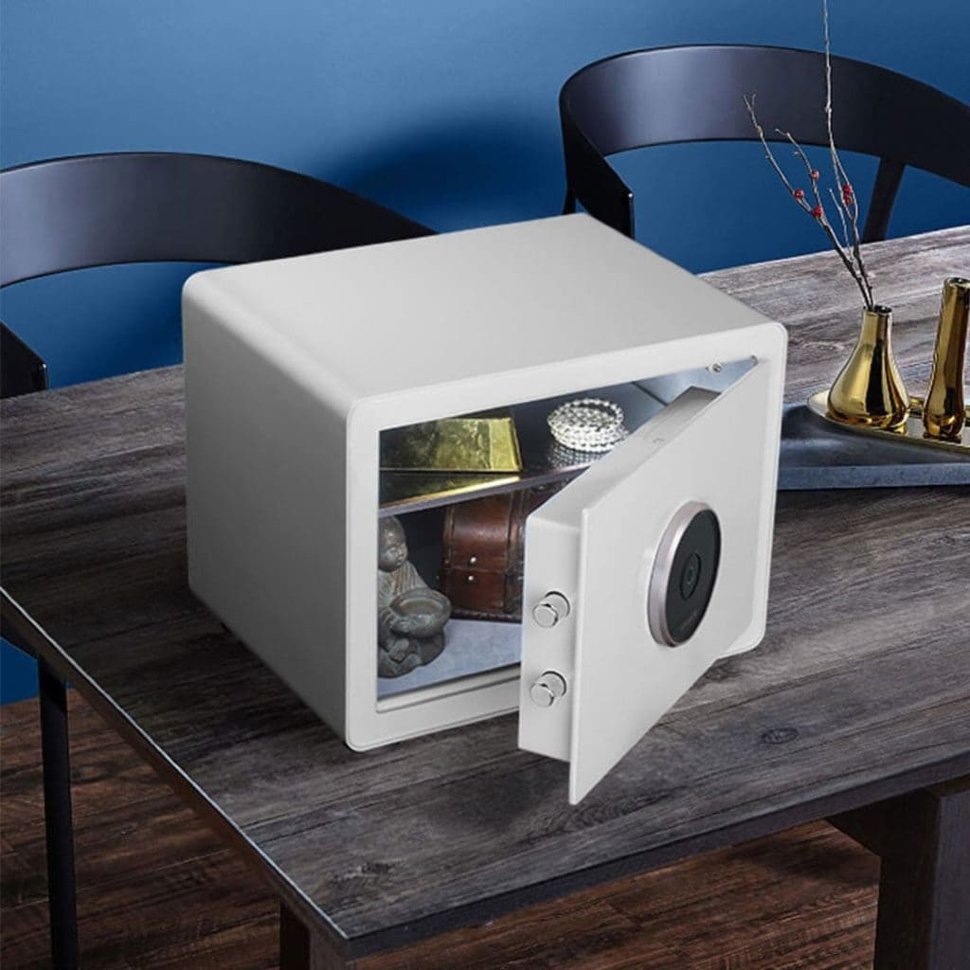 Электронный сейф с датчиком отпечатка пальца Xiaomi CRMCR Cayo Anno Smart Electric Safe Электронный сейф с датчиком отпечатка пальца Xiaomi CRMCR Cayo Anno Smart Electric Safe