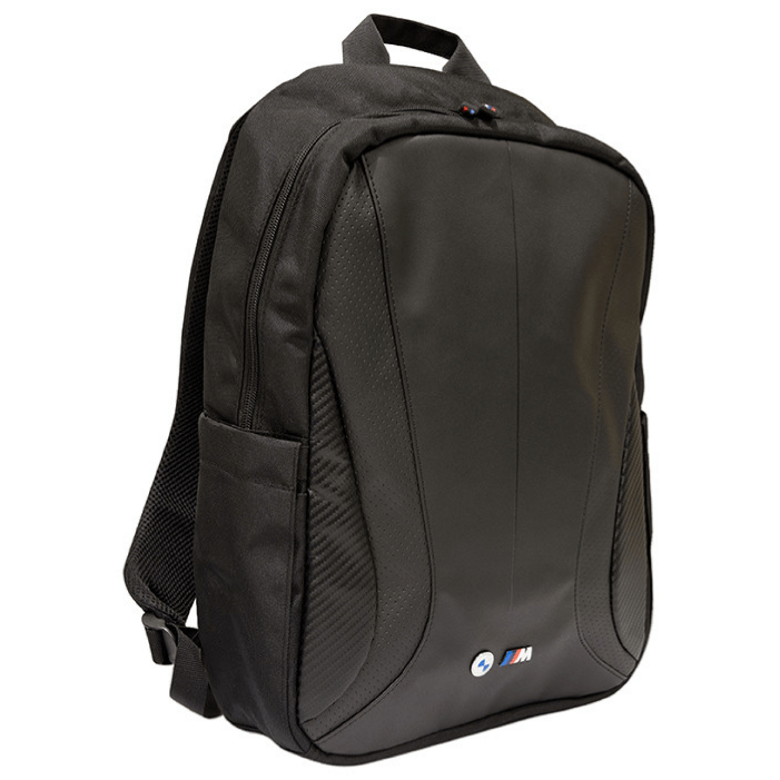 Сумка BMW для MacBook 15" Computer Backpack Carbon Perforated with pockets, черная Сумка BMW для MacBook 15" Computer Backpack Carbon Perforated with pockets, черная