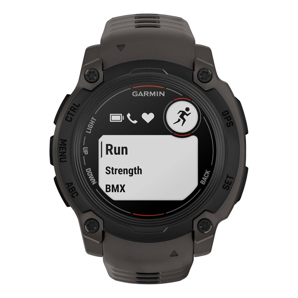 Умные часы Garmin Instinct E 40mm Black with Charcoal Silicone HK