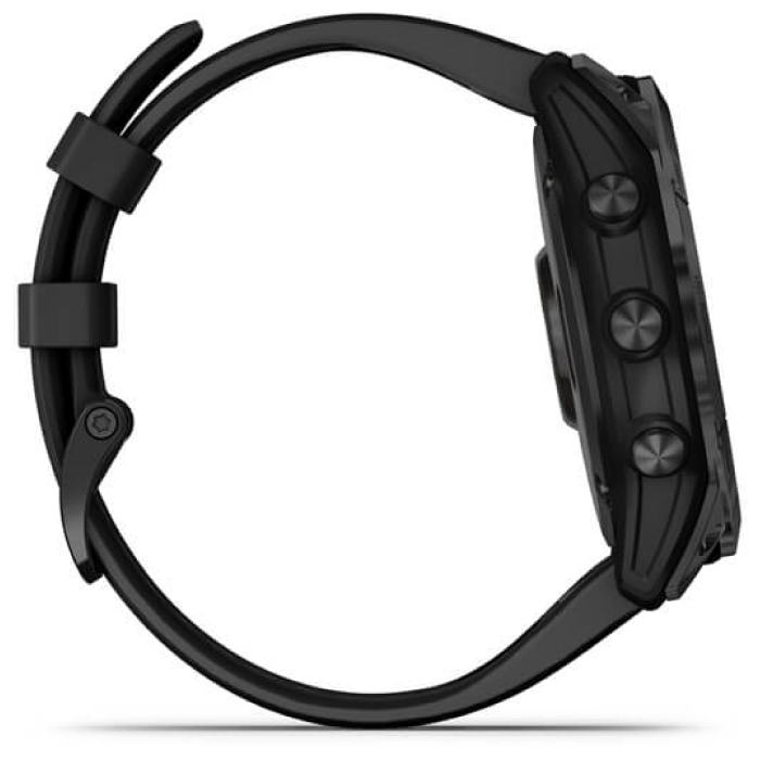 Умные часы Garmin Fenix 7X Sapphire Solar Black DLC Titanium Whit Black Band Умные часы Garmin Fenix 7X Sapphire Solar Black DLC Titanium Whit Black Band