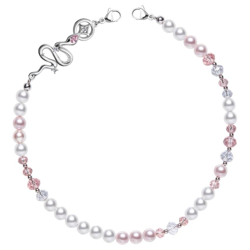 Многофункциональная цепочка PYNANA Fortune Snake Series, Pink