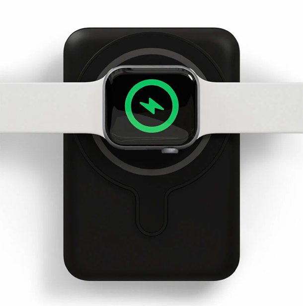 Внешний аккумулятор «vlp» Dual Magsafe PowerBank USB-C, 5000 mAh, черный Внешний аккумулятор «vlp» Dual Magsafe PowerBank USB-C, 5000 mAh, черный