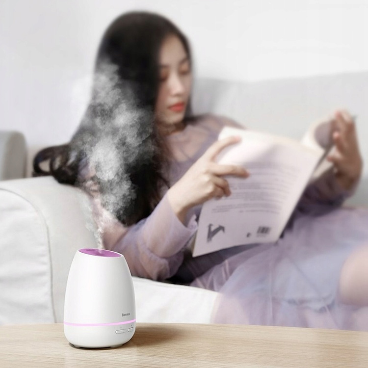 Увлажнитель воздуха Baseus Creamy-white Aroma Diffuser (ACXUN-02) белый Увлажнитель воздуха Baseus Creamy-white Aroma Diffuser (ACXUN-02) белый