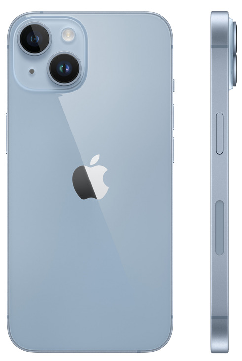iPhone 14 128Gb Blue (1 sim + eSIM / 79%) - Б/У . .