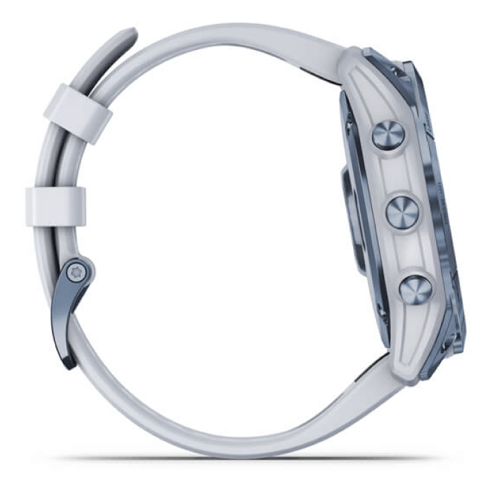 Умные часы Garmin Fenix 7X Sapphire Solar Mineral Blue Titanium Whitestone Band Умные часы Garmin Fenix 7X Sapphire Solar Mineral Blue Titanium Whitestone Band