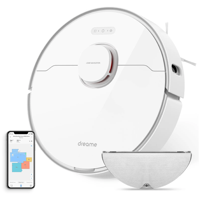 Робот-пылесос Xiaomi Dreame Bot L10 Pro Global, белый