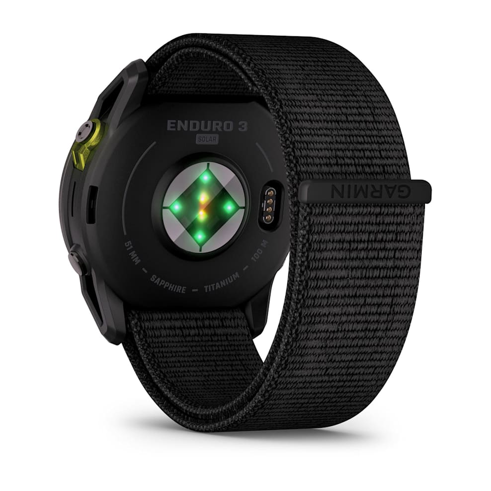 Умные часы Garmin Enduro 3 Carbon Gray Titanium Black Nylon