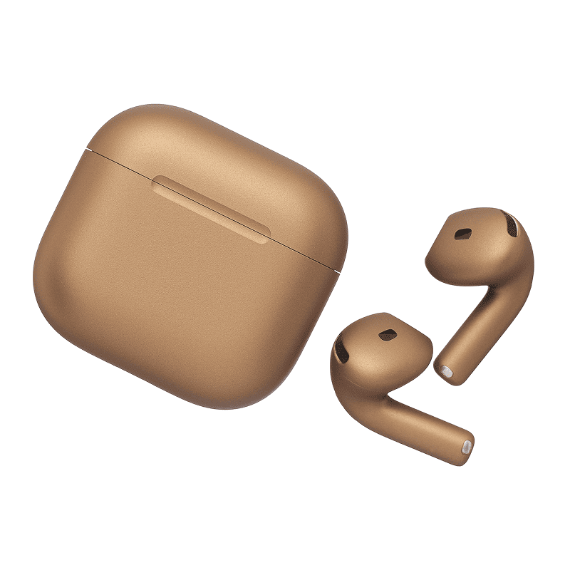 Наушники беспроводные Apple AirPods 4 (MXP93) с шумоподавлением - Gold Matte