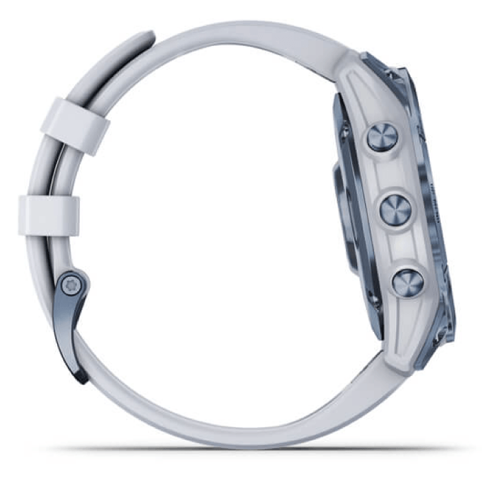 Умные часы Garmin Fenix 7 Sapphire Solar Mineral Blue Titanium Whitestone Band Умные часы Garmin Fenix 7 Sapphire Solar Mineral Blue Titanium Whitestone Band