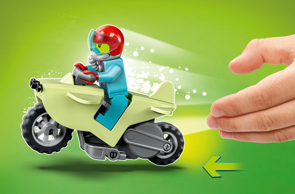 Конструктор LEGO City Трюковая петля "сокрушительный шимпанзе" Конструктор LEGO City Трюковая петля "сокрушительный шимпанзе"