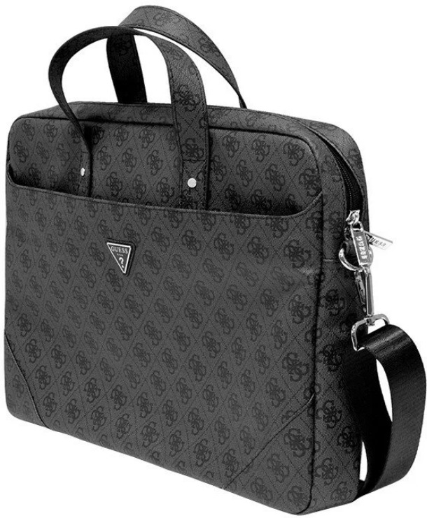 Сумка Guess для ноутбуков 15-16 4G Bag with Triangle metal logo, черная