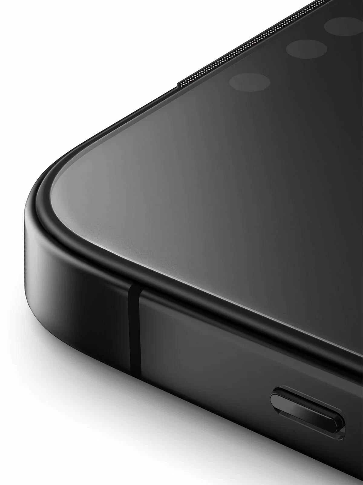 Защитное стекло Uniq для iPhone 17 Pro Max OPTIX Matte Anti-Dust filter Black (+installer)