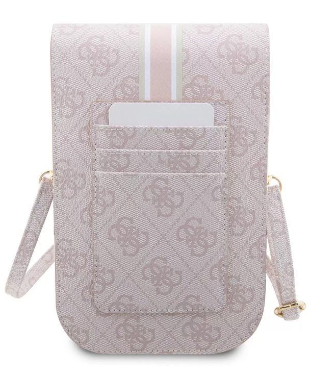 Guess для смартфонов сумка Wallet Bag 4G Stripes Pink