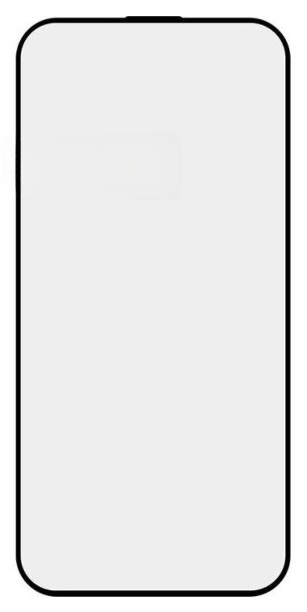 Защитное стекло Remax GL-86 для Apple iPhone 15 Pro Max, черная рамка