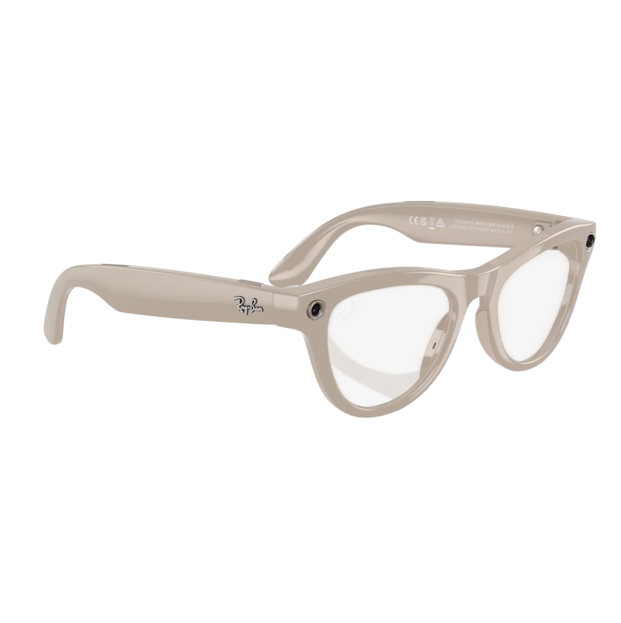 Умные очки RayBan Meta Skyler RW4010 Shiny Chalky Grey/Transition Sapphire (150 - 52 Size)