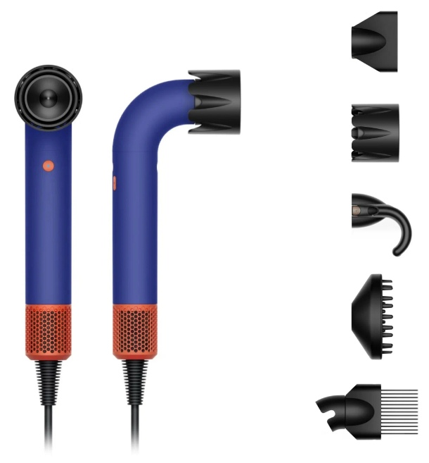 Фен Dyson Supersonic HD18 Professional (Vinca Blue/Topaz Orange) Фен Dyson Supersonic HD18 Professional (Vinca Blue/Topaz Orange)