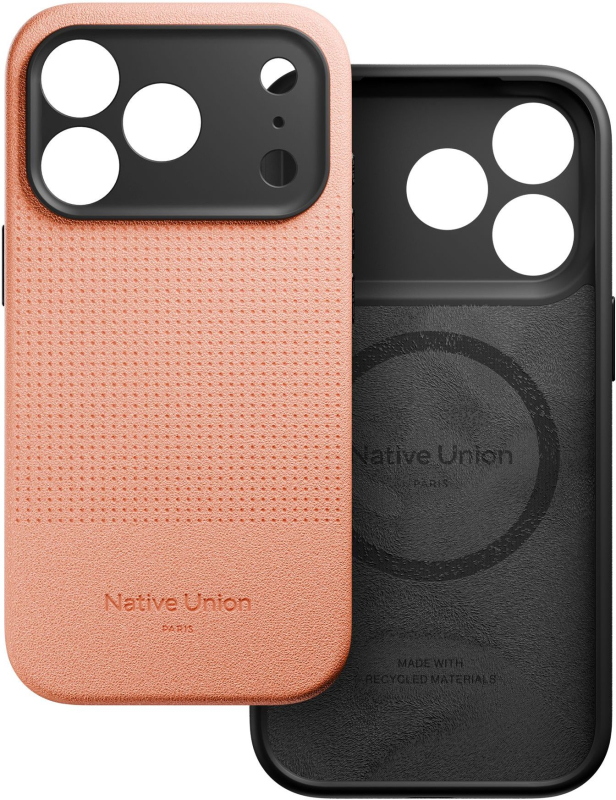 Чехол Native Union Active Case MagSafe для iPhone 17 Pro Max, персиковый Чехол Native Union Active Case MagSafe для iPhone 17 Pro Max, персиковый