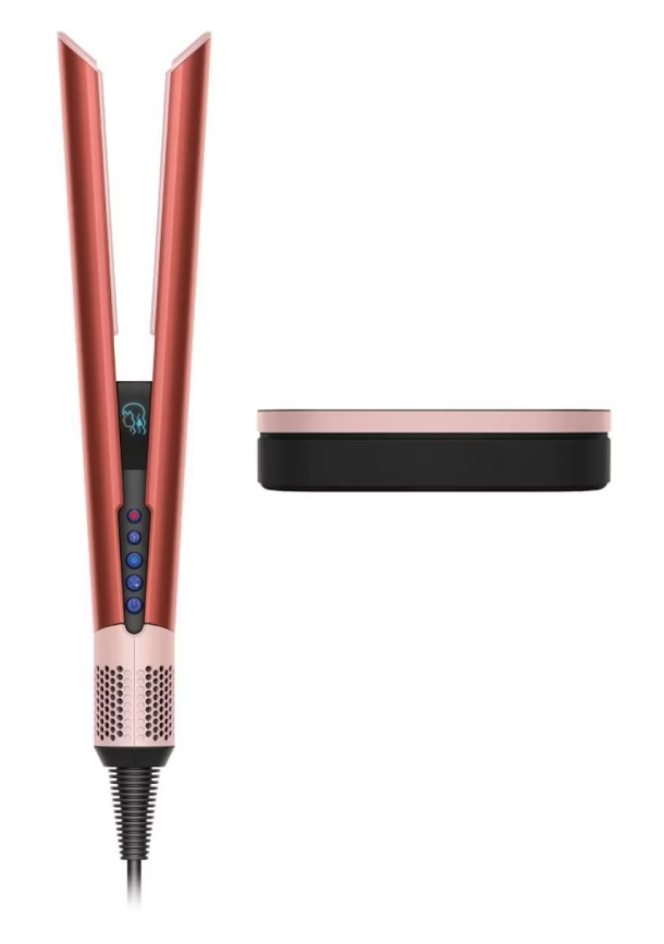Выпрямитель для волос Dyson Airstrait Straightener HT01 (Strawberry Bronze/Blush Pink) - Подарочный кейс для хранения Выпрямитель для волос Dyson Airstrait Straightener HT01 (Strawberry Bronze/Blush Pink) - Подарочный кейс для хранения