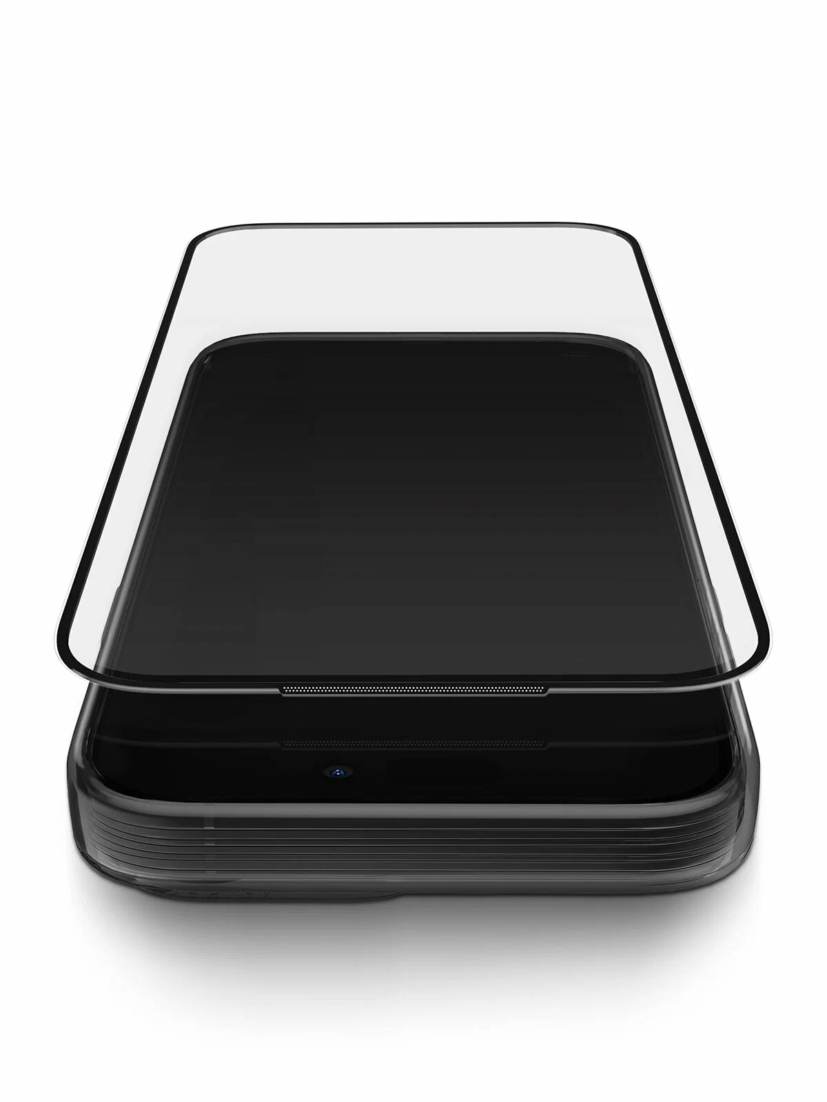 Защитное стекло Uniq для iPhone 17 Pro Max OPTIX Matte Anti-Dust filter Black (+installer)