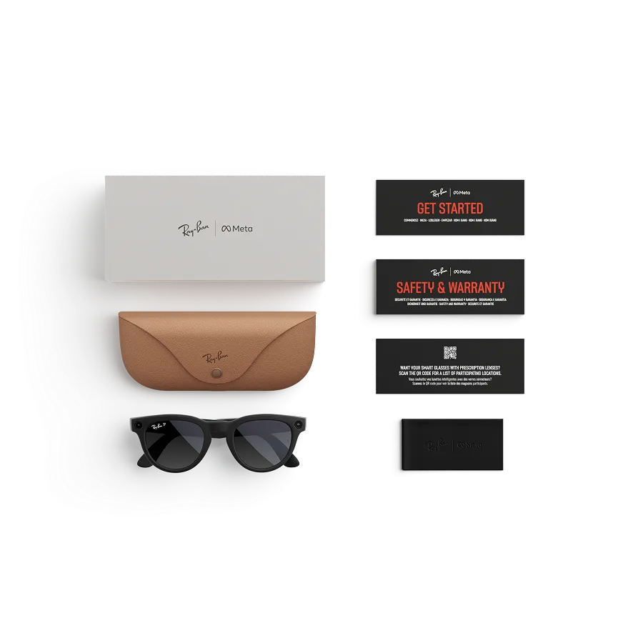 Умные очки RayBan Headliner RW4013 (Gen 2) Matte Black/Polar Graphite M (S 50)