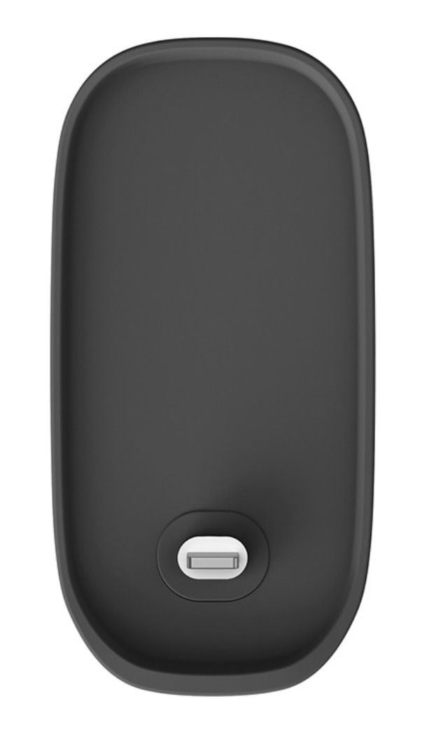 Стенд для зарядки за Apple Magic Mouse Uniq NOVA silicone charging dock Dark grey