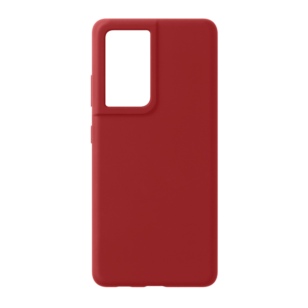 Чехол Deppa Liquid Silicone Pro для Samsung Galaxy S21 Ultra, красный Чехол Deppa Liquid Silicone Pro для Samsung Galaxy S21 Ultra, красный