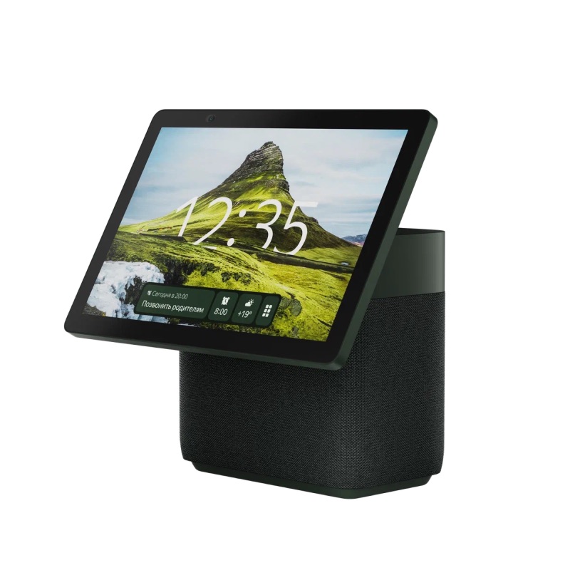 Умная колонка Яндекс Станция Дуо Макс c Zigbee YNDX-00055GRN, Зелёный