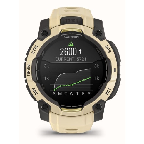 Умные часы Garmin Instinct 3 45mm Amoled Citrine