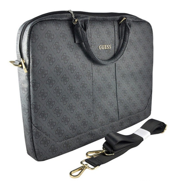Сумка Guess для ноутбуков 15" 4G Uptown Bag PU, серая