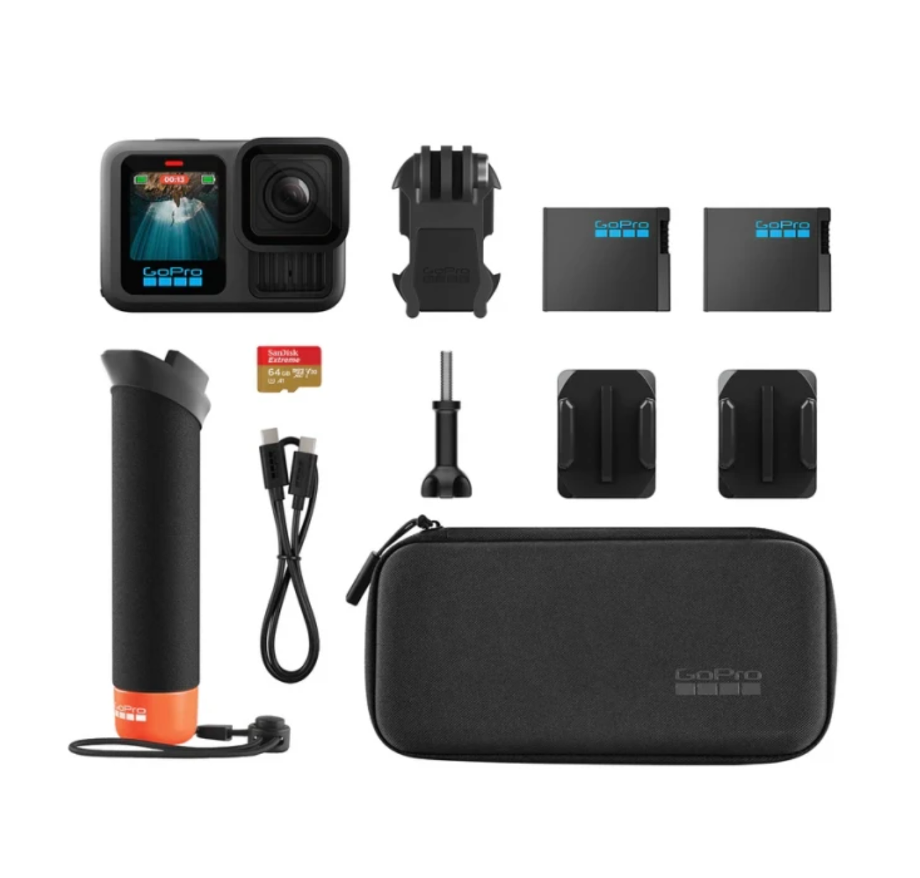 Экшн-камера GoPro Hero 13 Black Accessory Bundle Экшн-камера GoPro Hero 13 Black Accessory Bundle