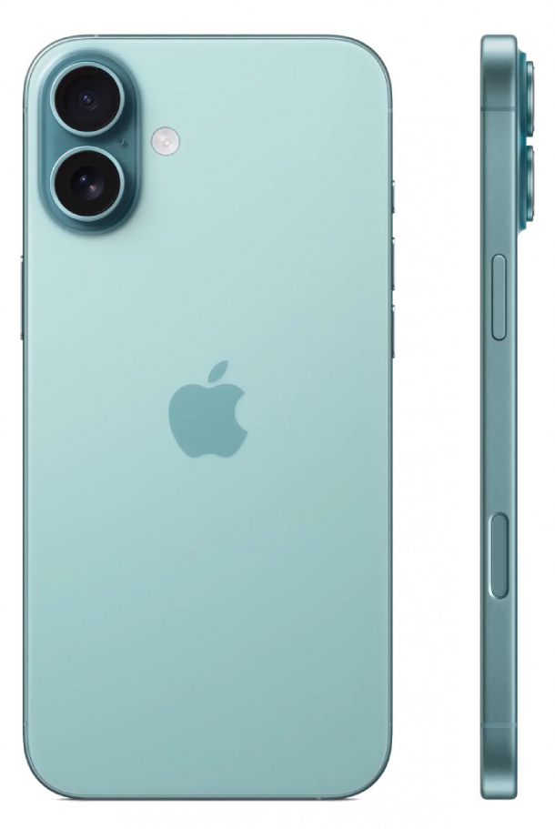 Смартфон Apple iPhone 16 128Gb Teal (1 sim + eSIM)