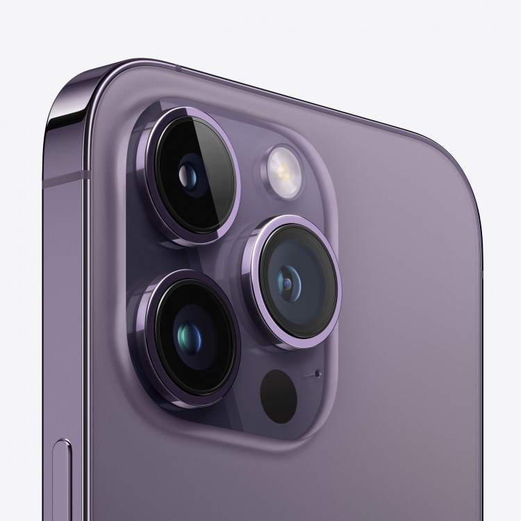 iPhone 14 Pro 256Gb Deep Purple (1sim + eSIM / 76% / без коробки) - Б/У . . +