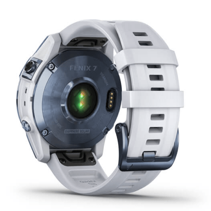 Умные часы Garmin Fenix 7 Sapphire Solar Mineral Blue Titanium Whitestone Band Умные часы Garmin Fenix 7 Sapphire Solar Mineral Blue Titanium Whitestone Band