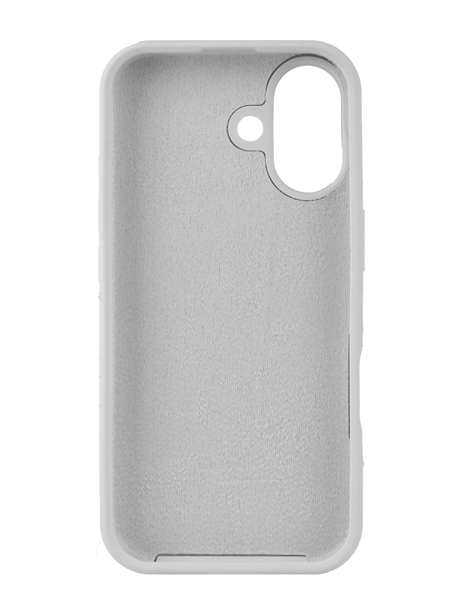 Чехол Silicone Case для iPhone 17, Белый