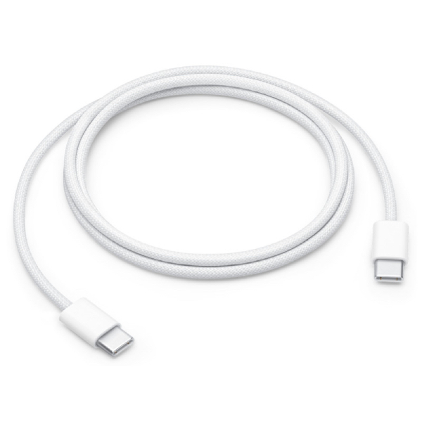 Кабель USB-C – USB-C 60w, 1м (плетёный), original