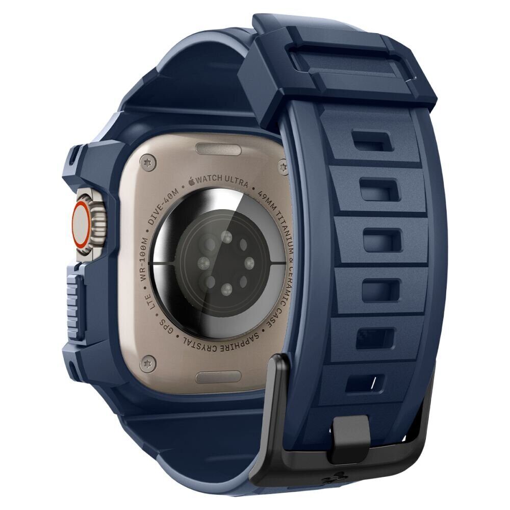 Ремешок+защитный чехол SPIGEN RUGGED ARMOR ”PRO” для APPLE WATCH ULTRA 1 / 2 (49 MM) Navy Blue