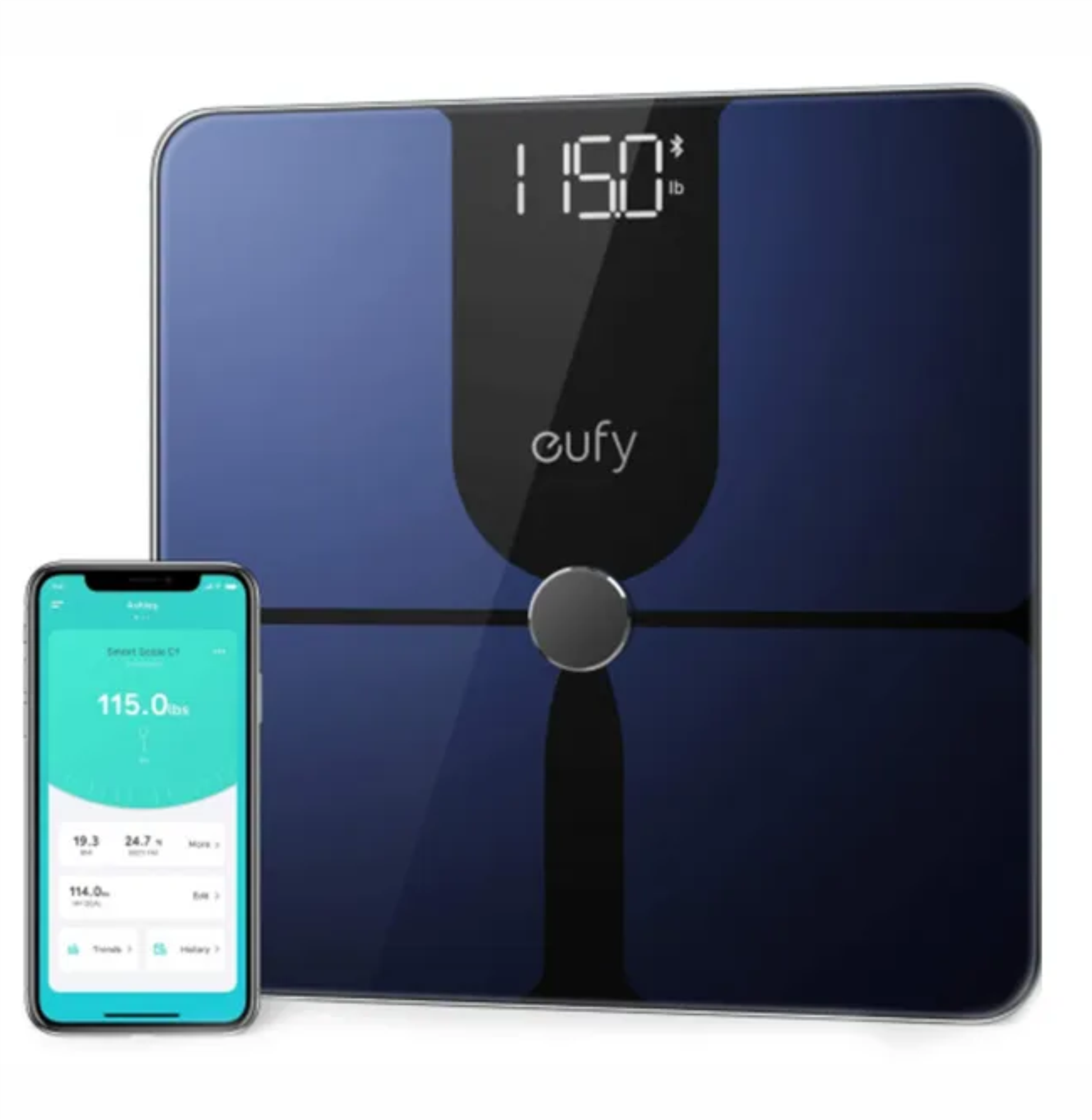 Весы Anker T9147H11 Eufy Smart Scale P1 Black