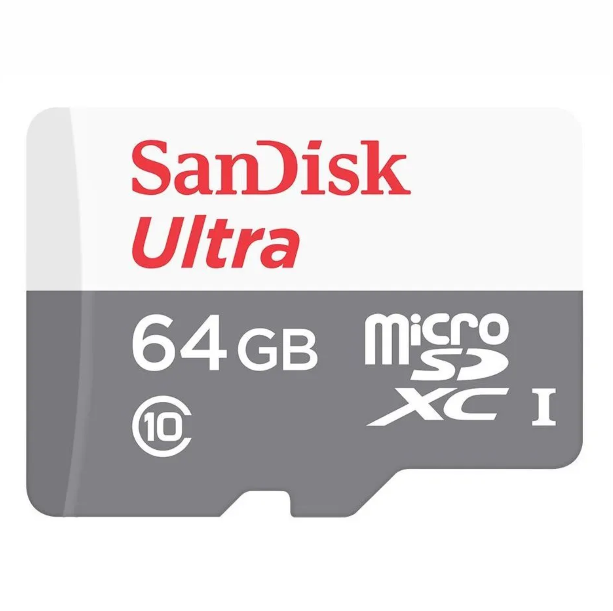 Карта памяти MicroSD 64GB  SanDisk Class 10 Ultra Light UHS-I  (100 Mb/s) без адаптера